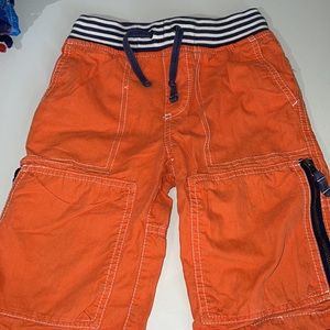 Mini Boden goldfish techno shorts 4